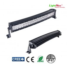 Lightnex LED BARS 1R-140W (14x10w) Curved Black