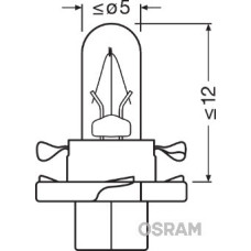 Bulb, instrument lighting