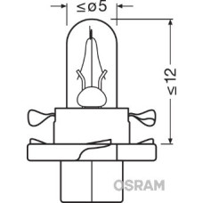 Bulb, instrument lighting