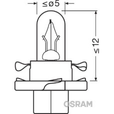 Bulb, instrument lighting