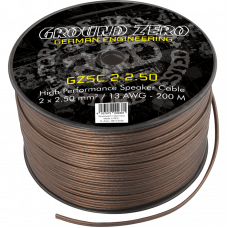 GZSC 2-2.50 Speaker cable 2 x 2.50 mm², 200 m